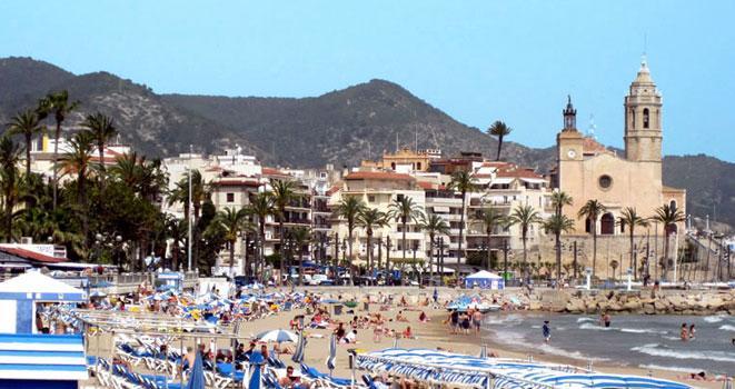 Beach Penthouse Sitges Kültér fotó